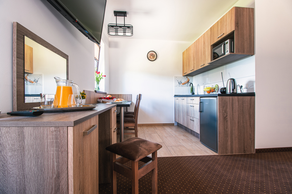 Aneks kuchenny w apartamencie