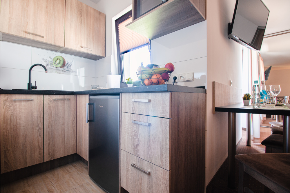 Aneks kuchenny w apartamencie