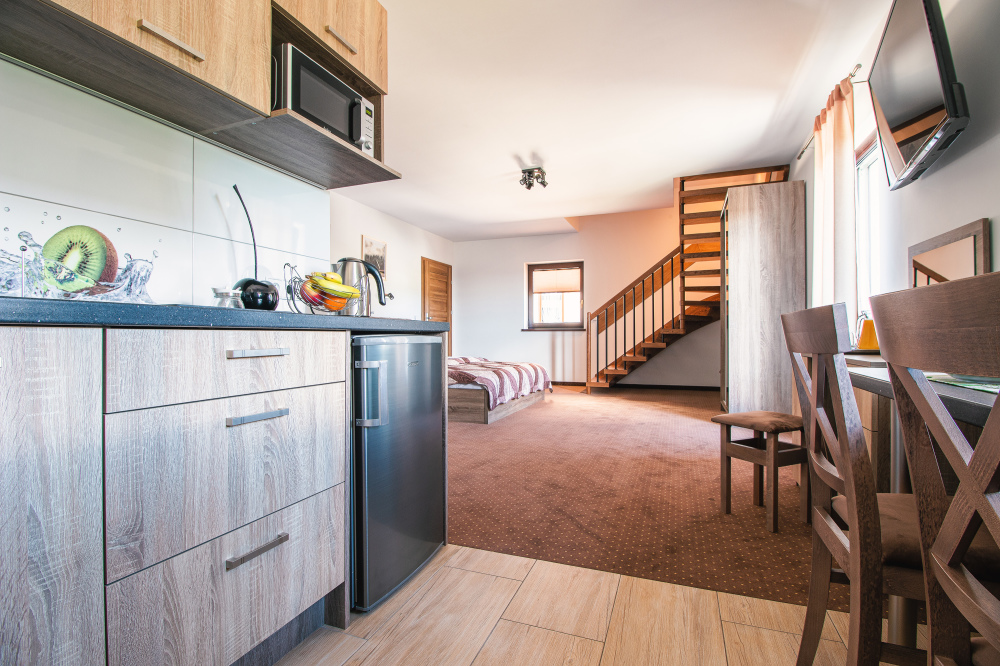 Aneks kuchenny w apartamencie