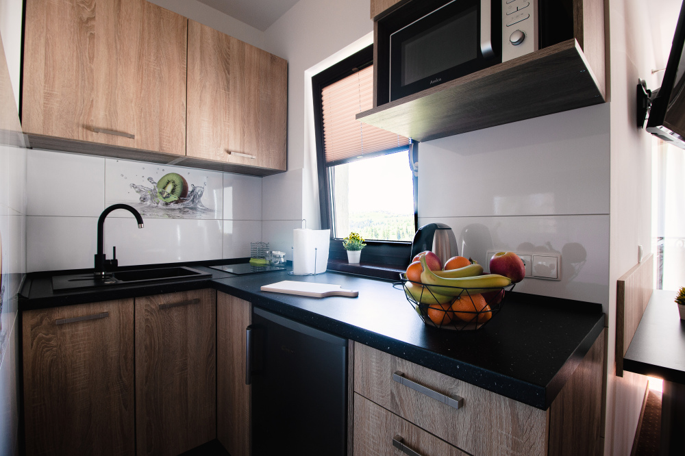 Aneks kuchenny w apartamencie