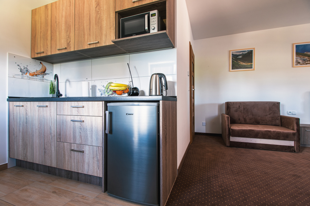 Aneks kuchenny w apartamencie